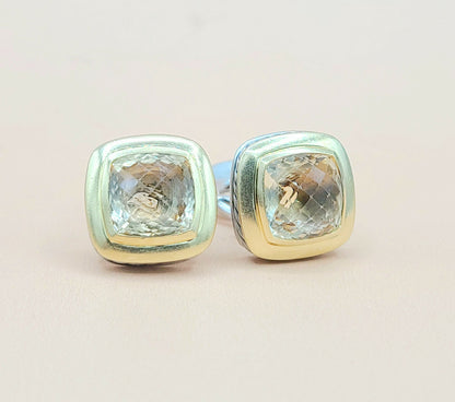 David Yurman Albion 11mm Champagne Citrine Earrings | Certified  AYW Luxury #