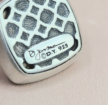  David-Yurman-Albion-11mm-Prasiolite &-Diamond-Pendant-Enhancer