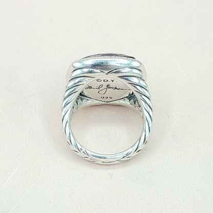  David Yurman Albion 17mm Black Orchid Diamond Ring
