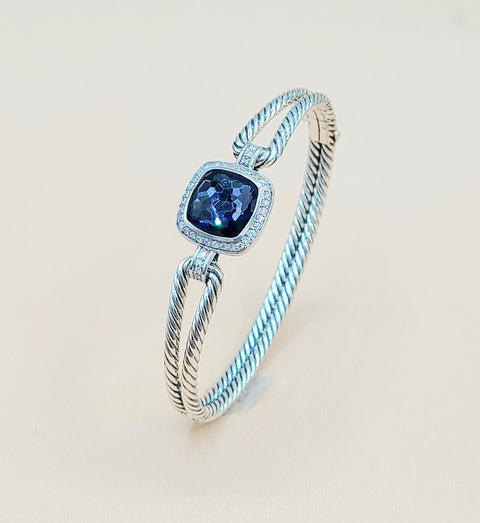  David Yurman Albion Black Orchid Diamond Bracelet