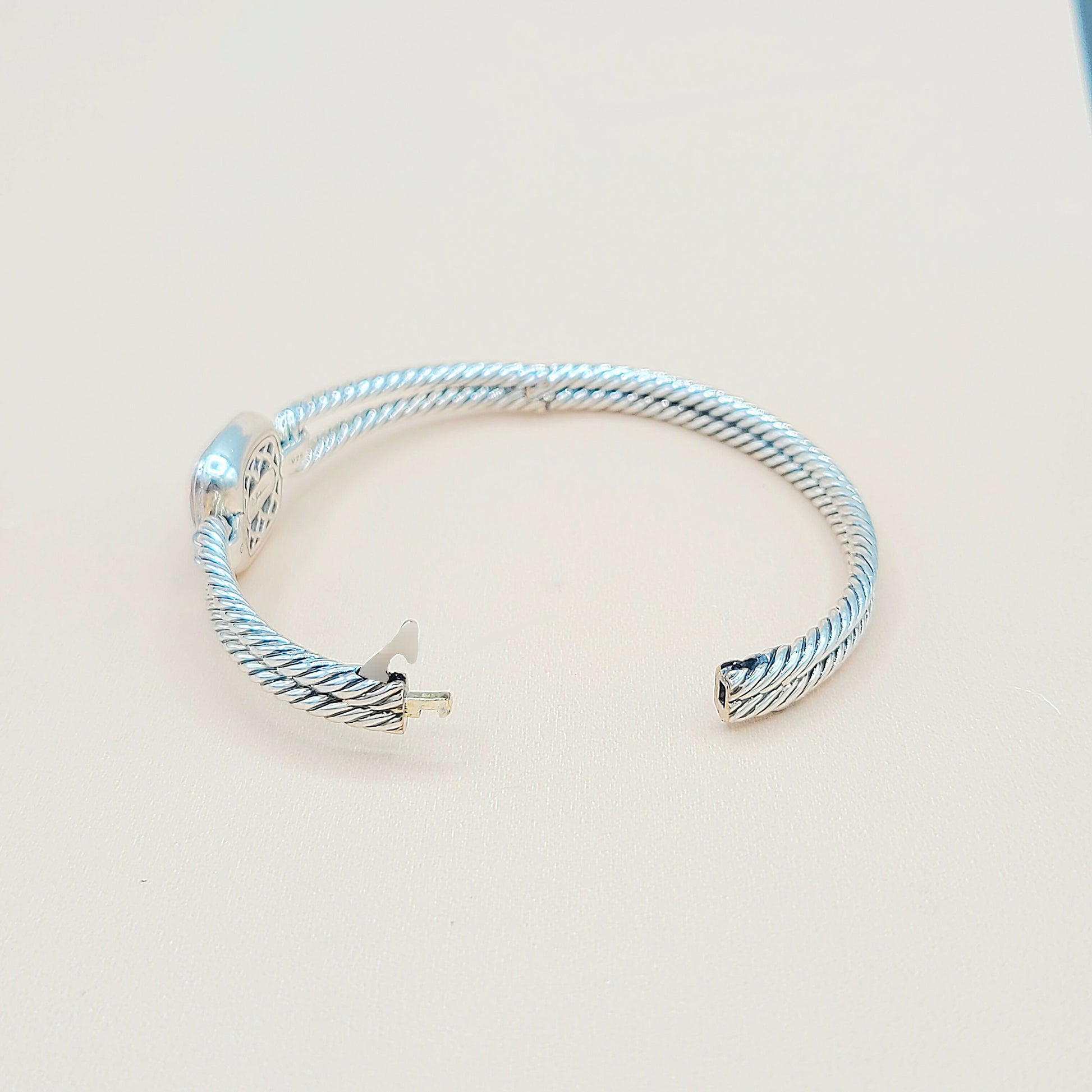 David Yurman Albion Black Orchid Diamond Bracelet  AYW Luxury