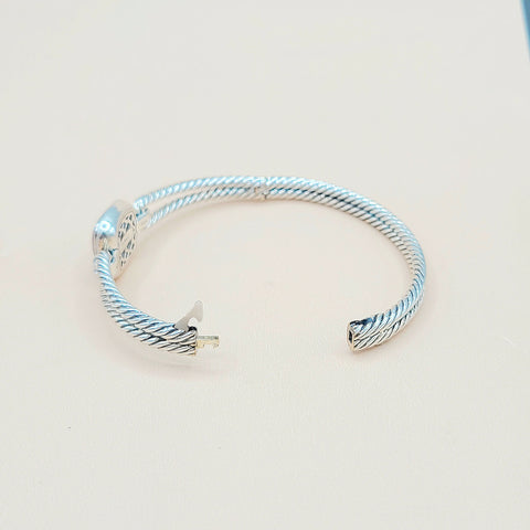  David Yurman Albion Black Orchid Diamond Bracelet