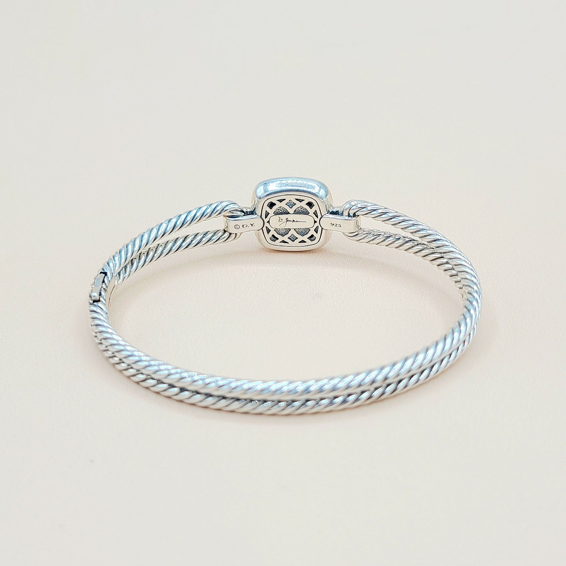 David Yurman Albion Black Orchid Diamond Bracelet  AYW Luxury