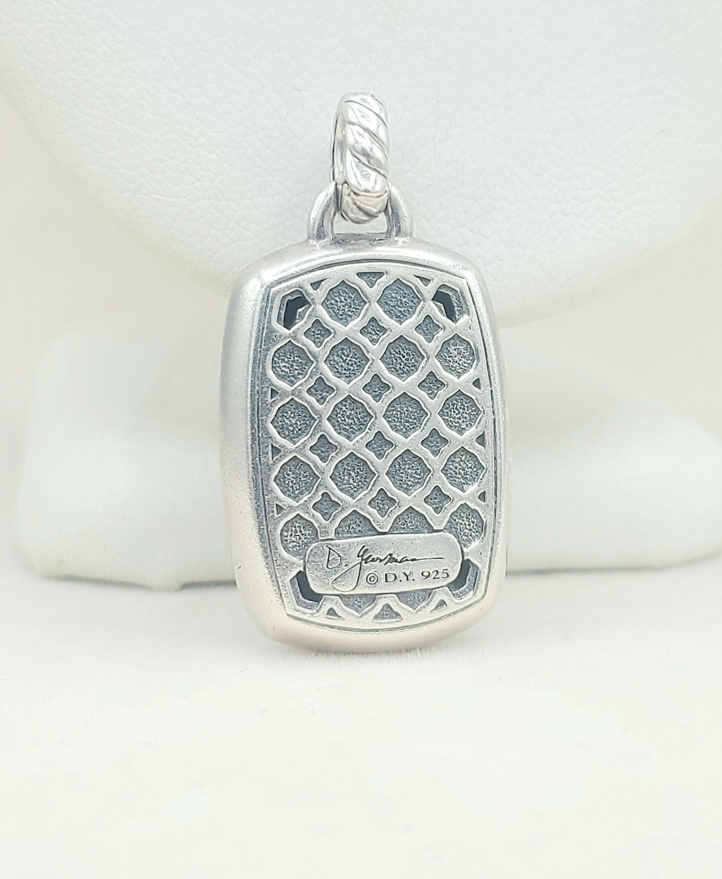 David Yurman Albion Black Orchid Diamond Pendant Certified Pre-Owned  AYW Luxury #