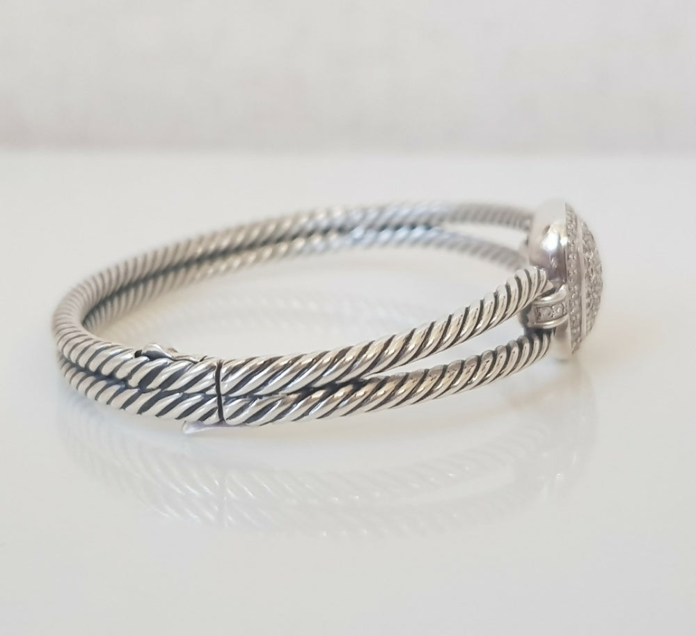 David Yurman Albion Bracelet With Diamonds