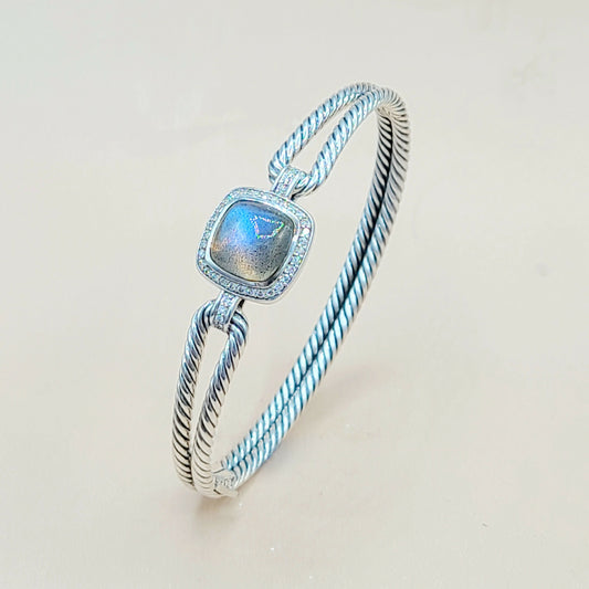 David Yurman Albion Labradorite Diamond Bracelet | Certified Pre-Owned  AYW Luxury #