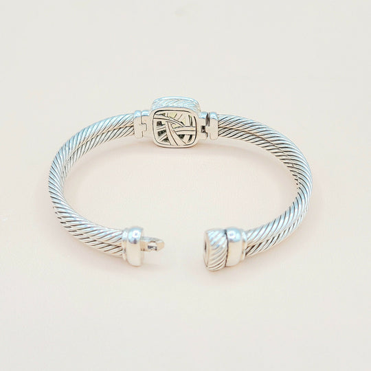  David-yurman-Albion-11mm-Lemon Citrine-Diamond-Bracelet