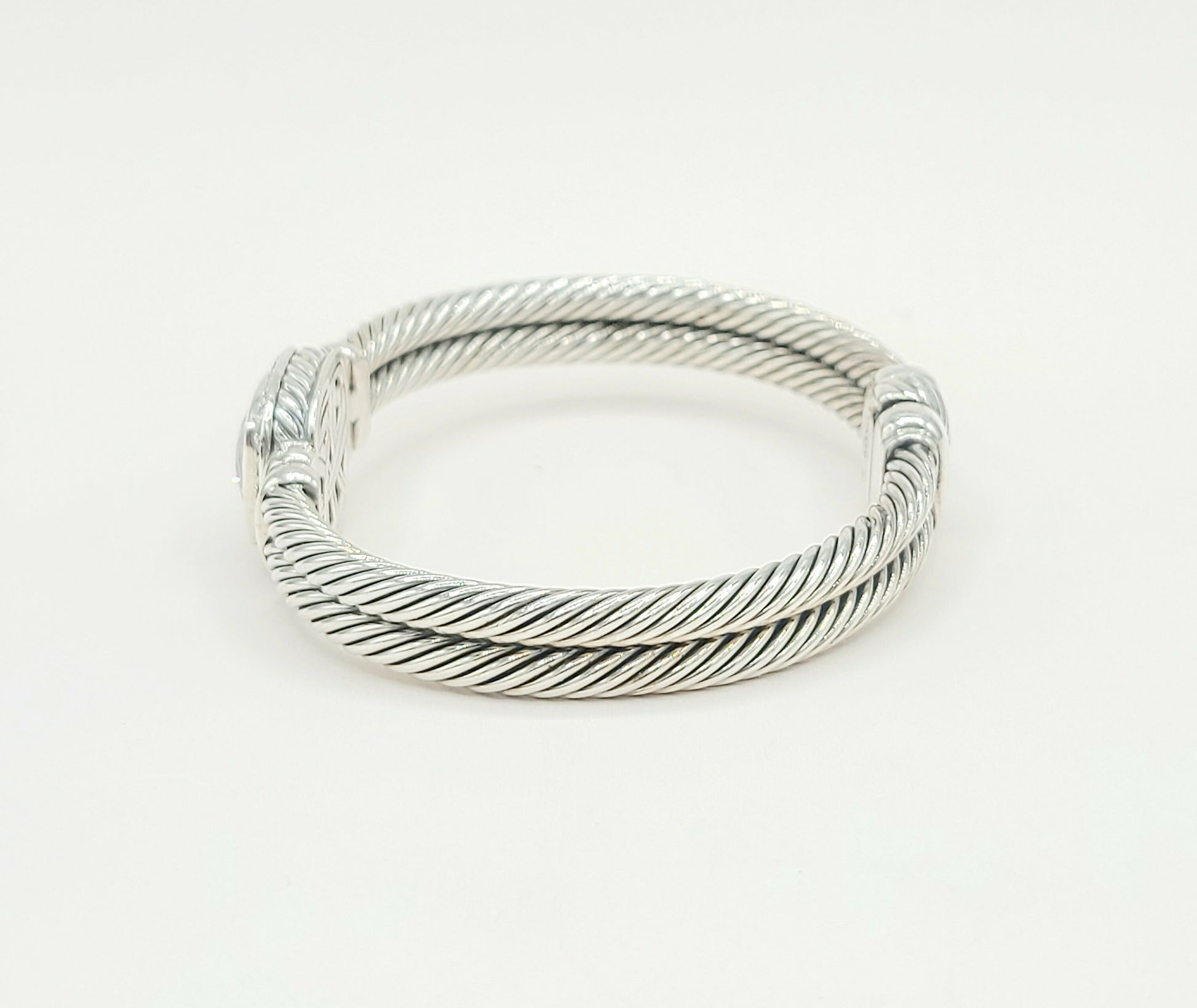 David Yurman Albion Prasiolite Diamond Bracelet | Certified Pre-Owned  AYW Luxury #