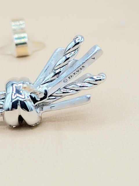  David Yurman-Angelika Long Drop Diamond Earrings