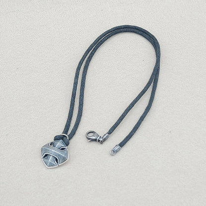 David Yurman Armory Cushion Pendant Necklace