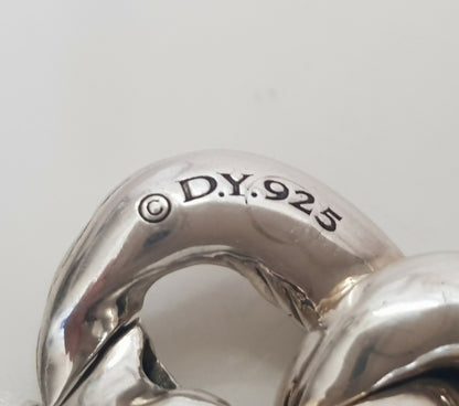David Yurman Belmont Curb Link Bracelet With Black Onyx