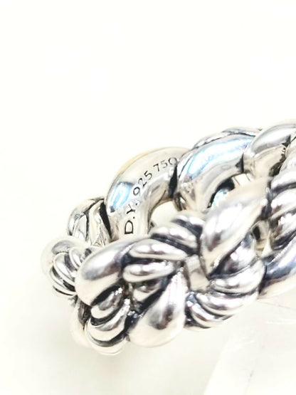 hallmark of David Yurman Belmont Curb Link Ring And 18k Gold