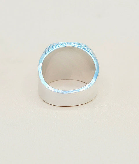  David Yurman Black Diamond Signet Ring