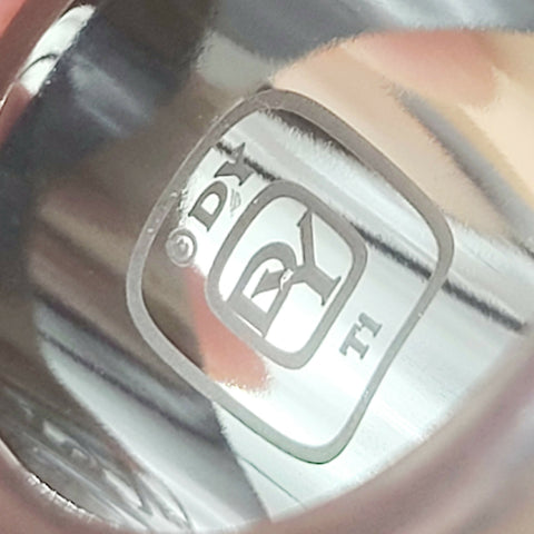  David Yurman Black Onyx Titatium Exotic Stone Signet Ring