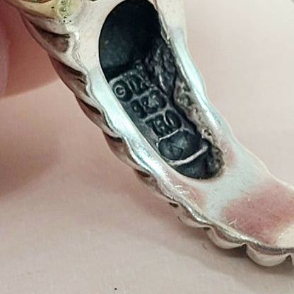 hallmark of David Yurman Capri Aqua Chalcedony & Diamond Ring 