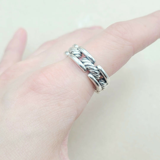  David Yurman Chairman Link Band Ring