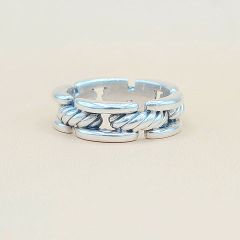  David Yurman Chairman Link Band Ring