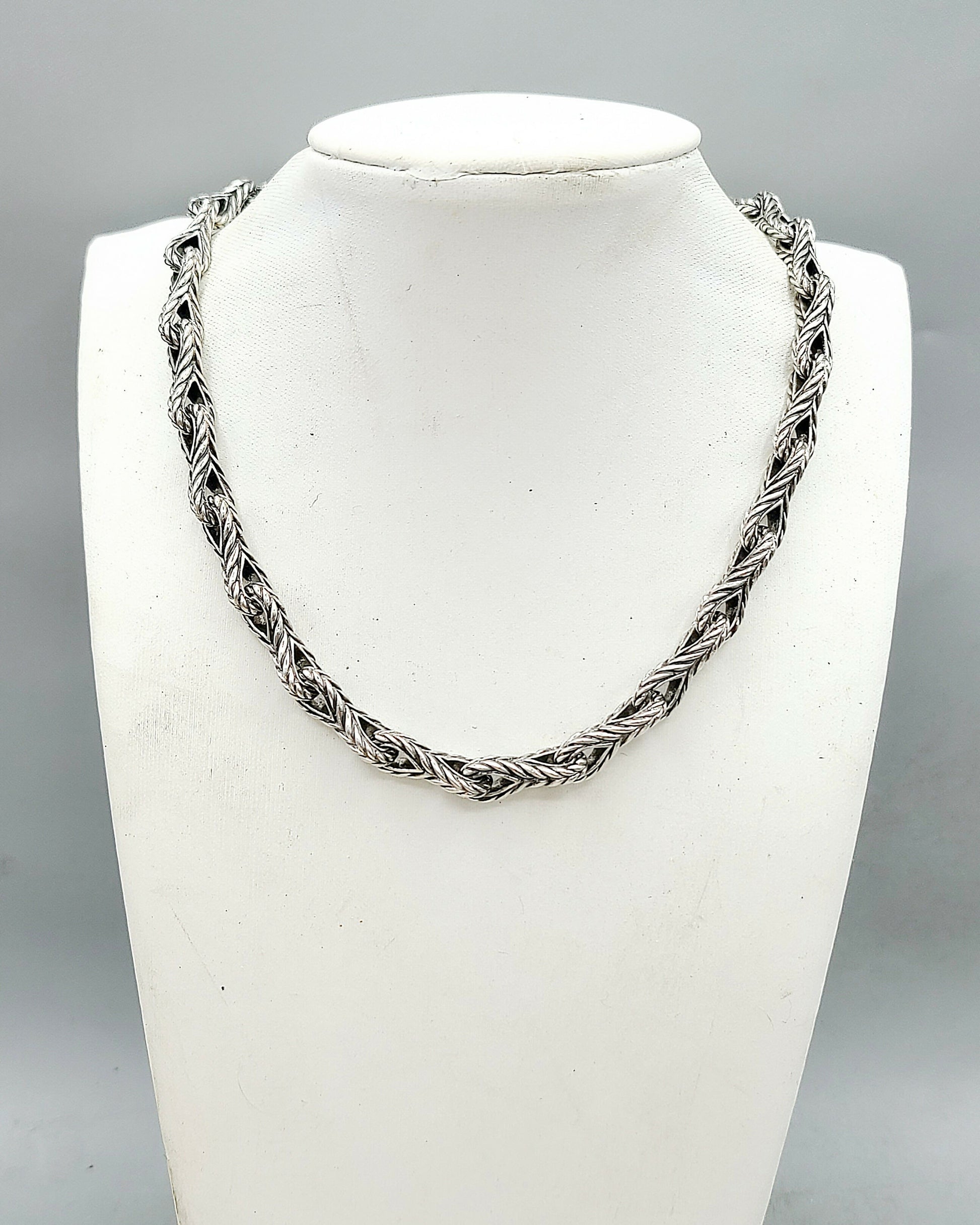 David Yurman Chevron Link Necklace