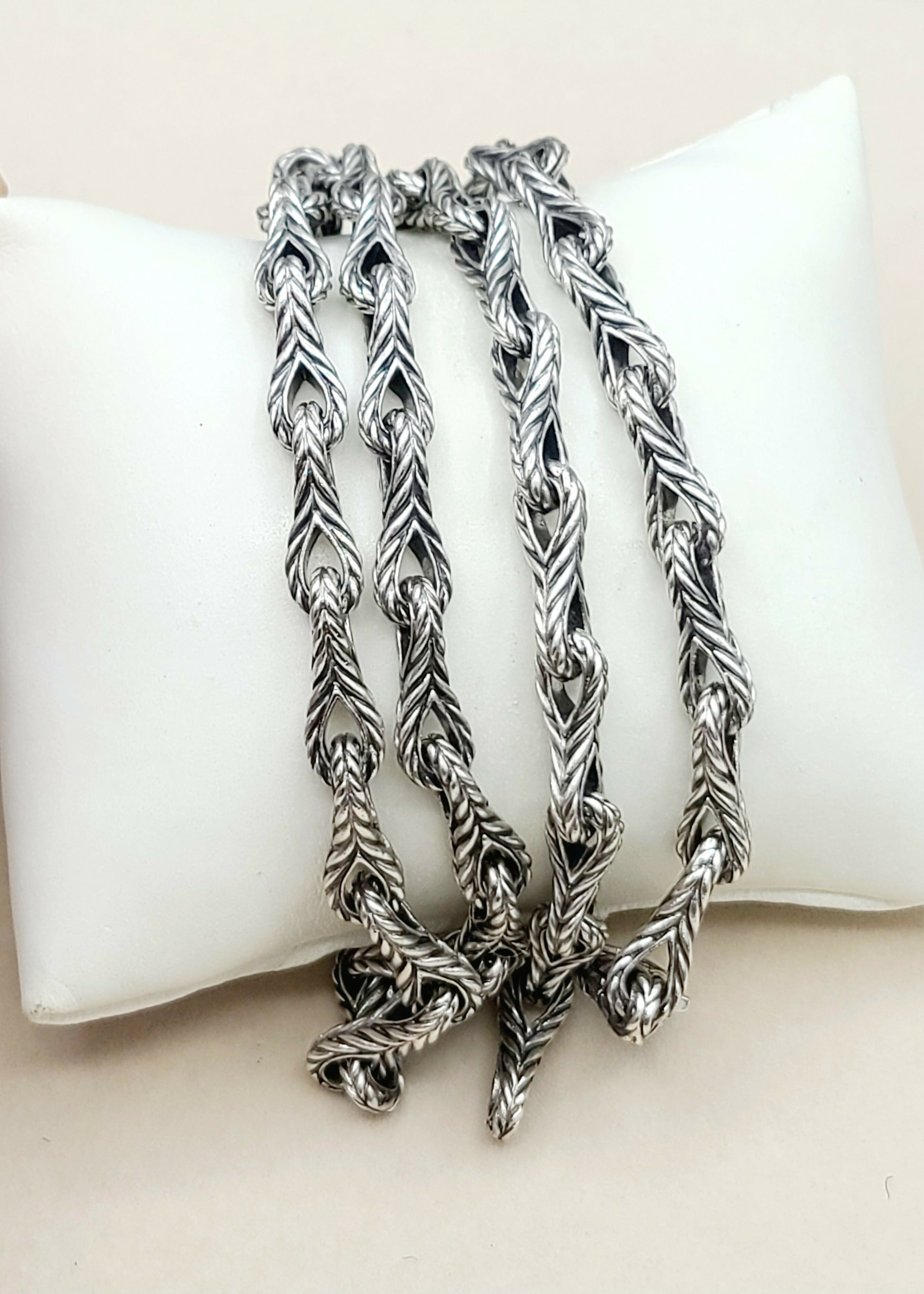 David Yurman Chevron Link Necklace