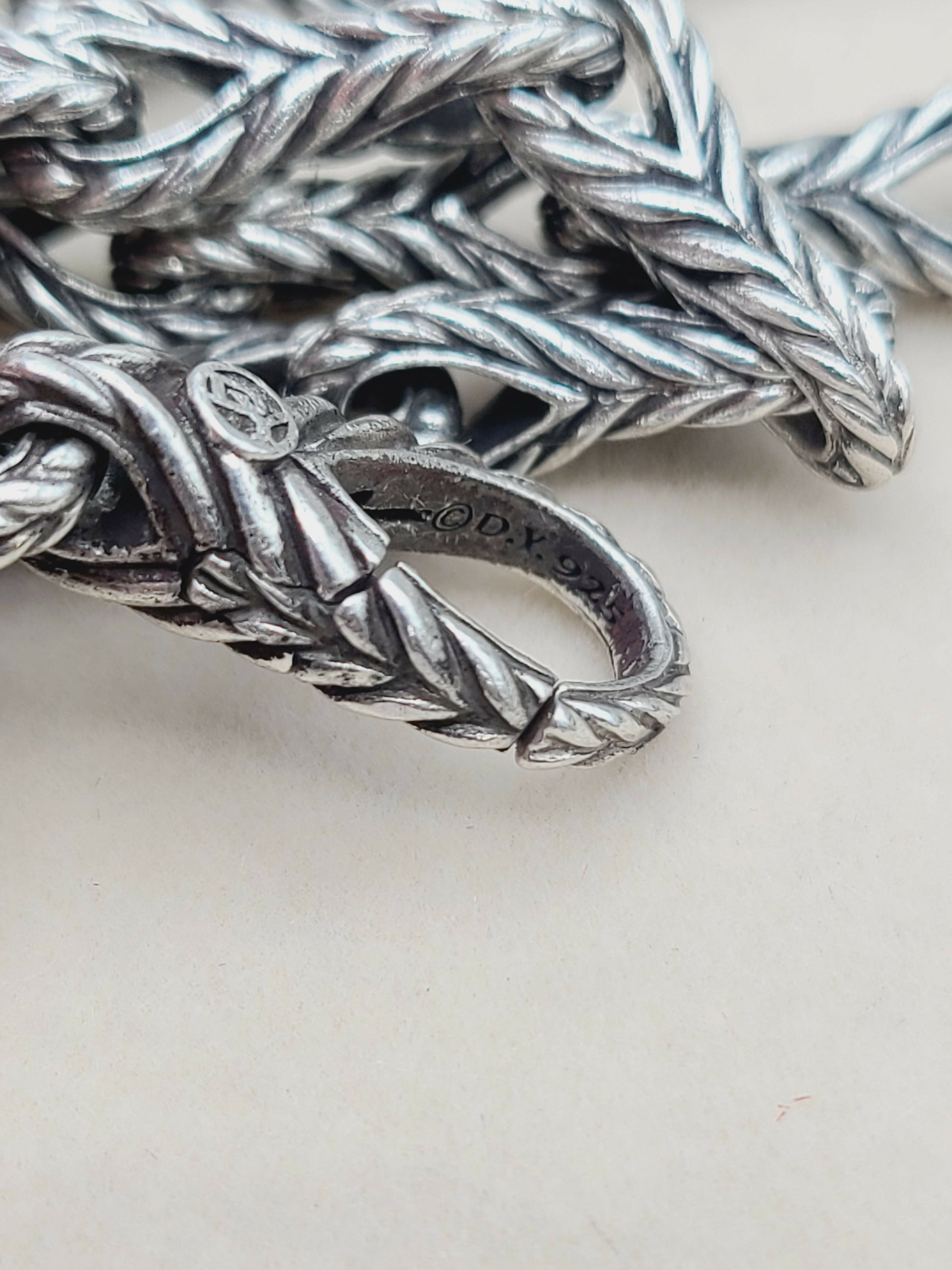 David Yurman Chevron Link Necklace