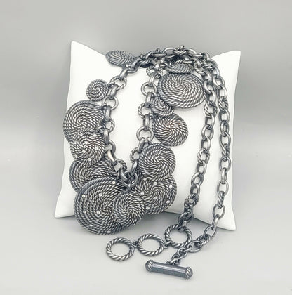 David Yurman Diamond Coil Charm Necklace | Certified Pre-Owned  AYW Luxury #