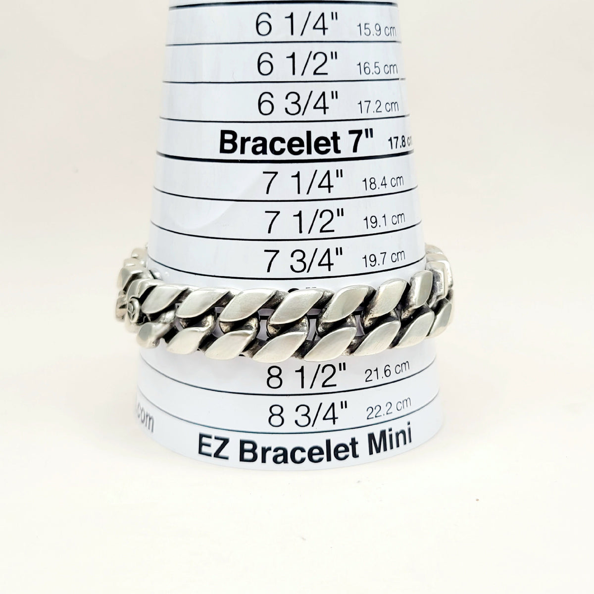 David Yurman Curb Chain Bracelet Sterling Silver 14.5mm Large