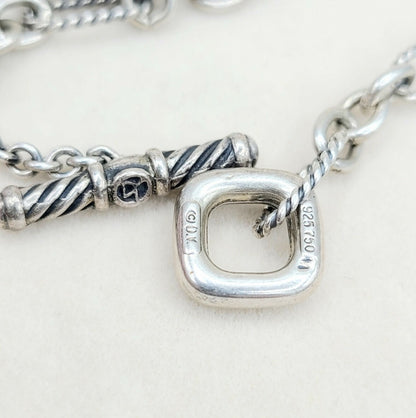 hallmark David Yurman Figaro Turquoise Station Necklace With Gold