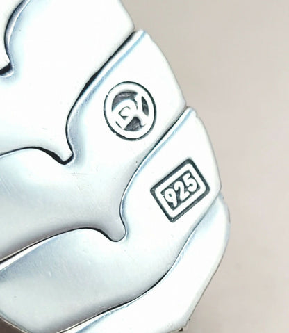 hallmark David Yurman Large Armory Shield Pendant Tag Sterling Silver | AYW Luxury