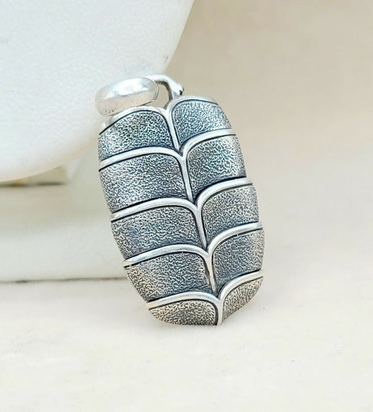 David Yurman Large Armory Shield Pendant Tag Sterling Silver | AYW Luxury