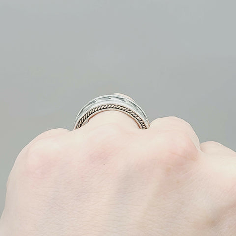  David Yurman Narrow-Armory-Band-Ring