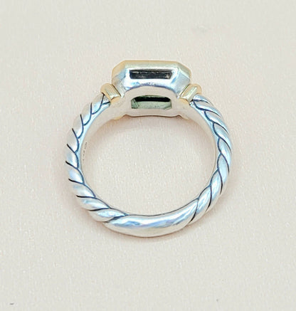 David Yurman Novella Peridot Gold Ring | Certified Pre-Owned  AYW Luxury #