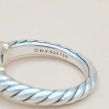 David Yurman Novella Peridot Gold Ring | Certified Pre-Owned  AYW Luxury #
