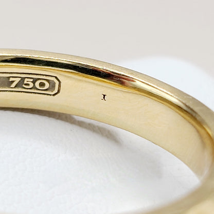 David Yurman Pyramid Band Ring 18K Yellow Gold 4mm Size 11
