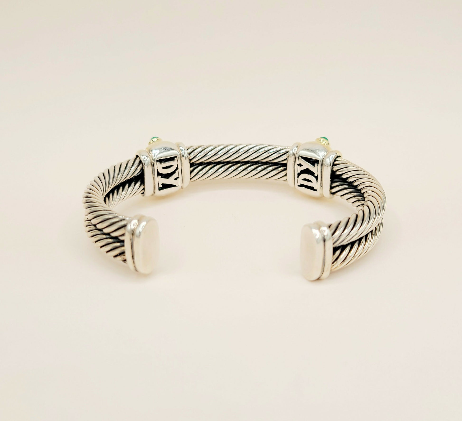 David Yurman Renaissance Amethyst Green Onyx Bracelet | Certified Pre-Owned  AYW Luxury #