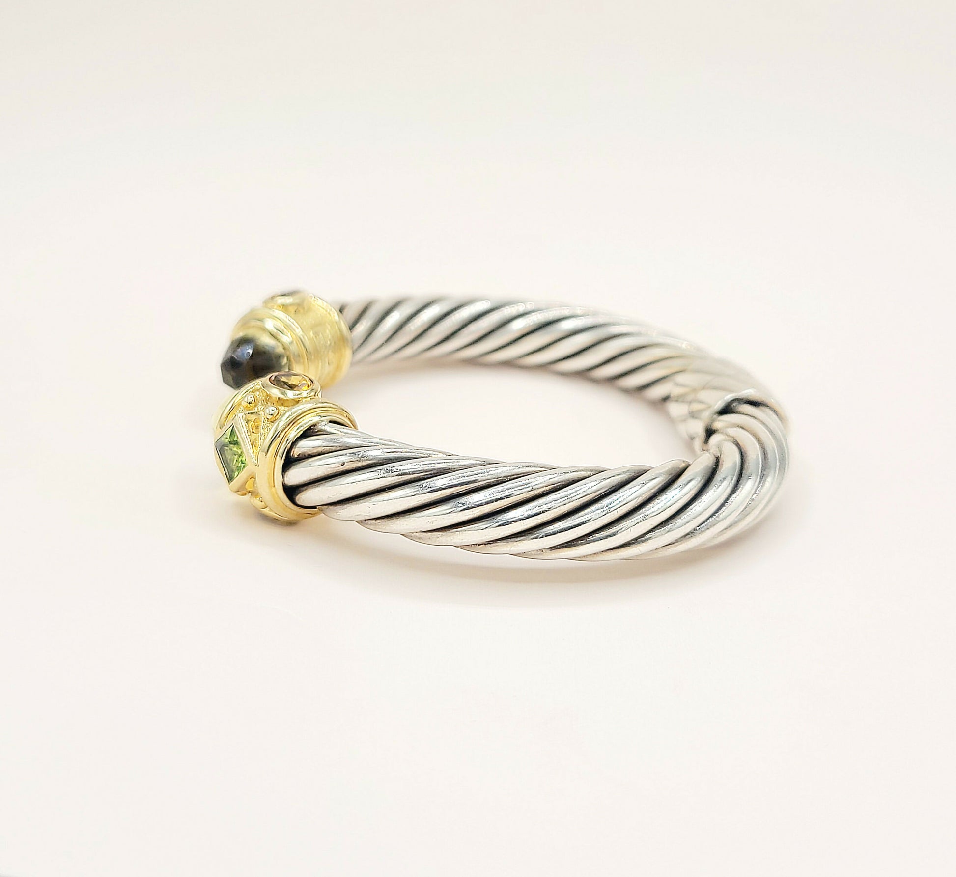 David Yurman Renaissance Peridot & Citrine Bracelet | Certified   AYW Luxury #