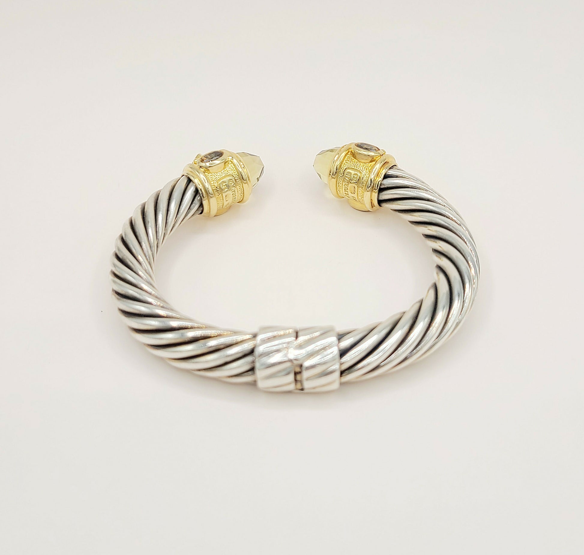 David Yurman Renaissance Peridot & Citrine Bracelet | Certified   AYW Luxury #