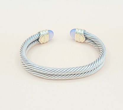 David Yurman Renaissance Chalcedony Iolite Bracelet | Certified   AYW Luxury #
