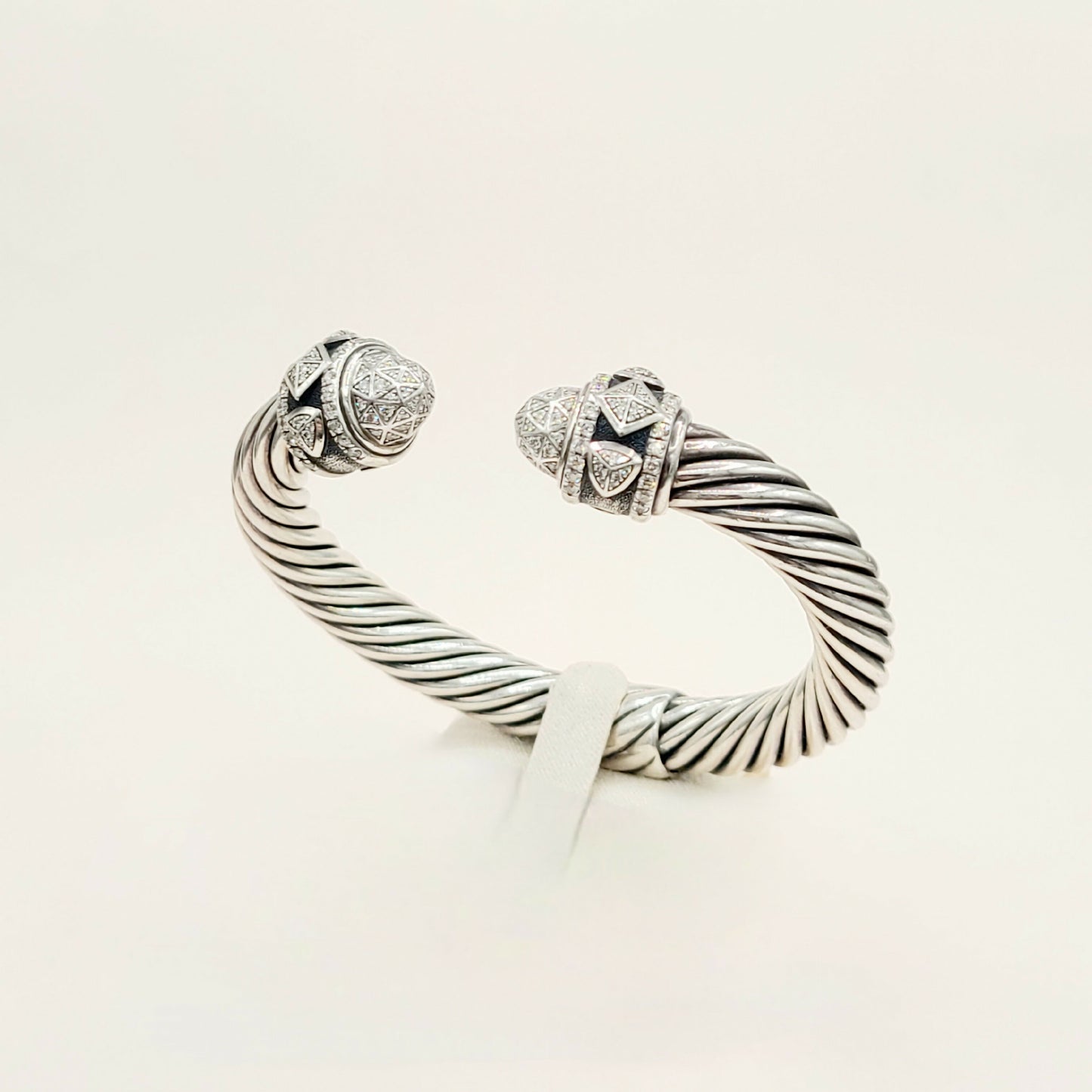 David Yurman Renaissance Classic Cable Diamond Bracelet | Certified  AYW Luxury #
