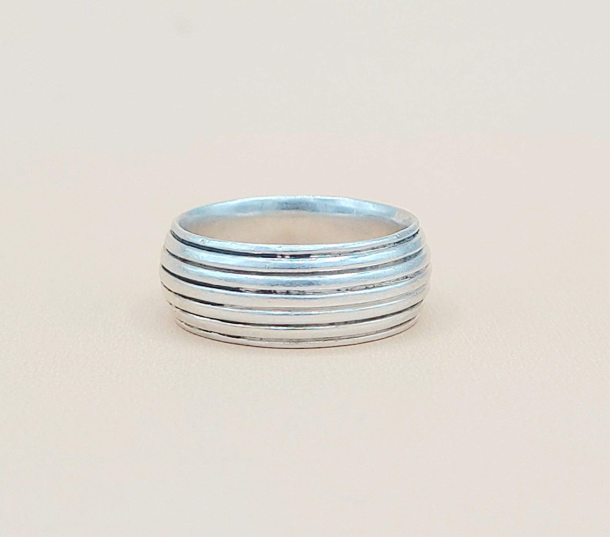 David Yurman Royal Cord Chairman Band Ring Silver | Certified  AYW Luxury #