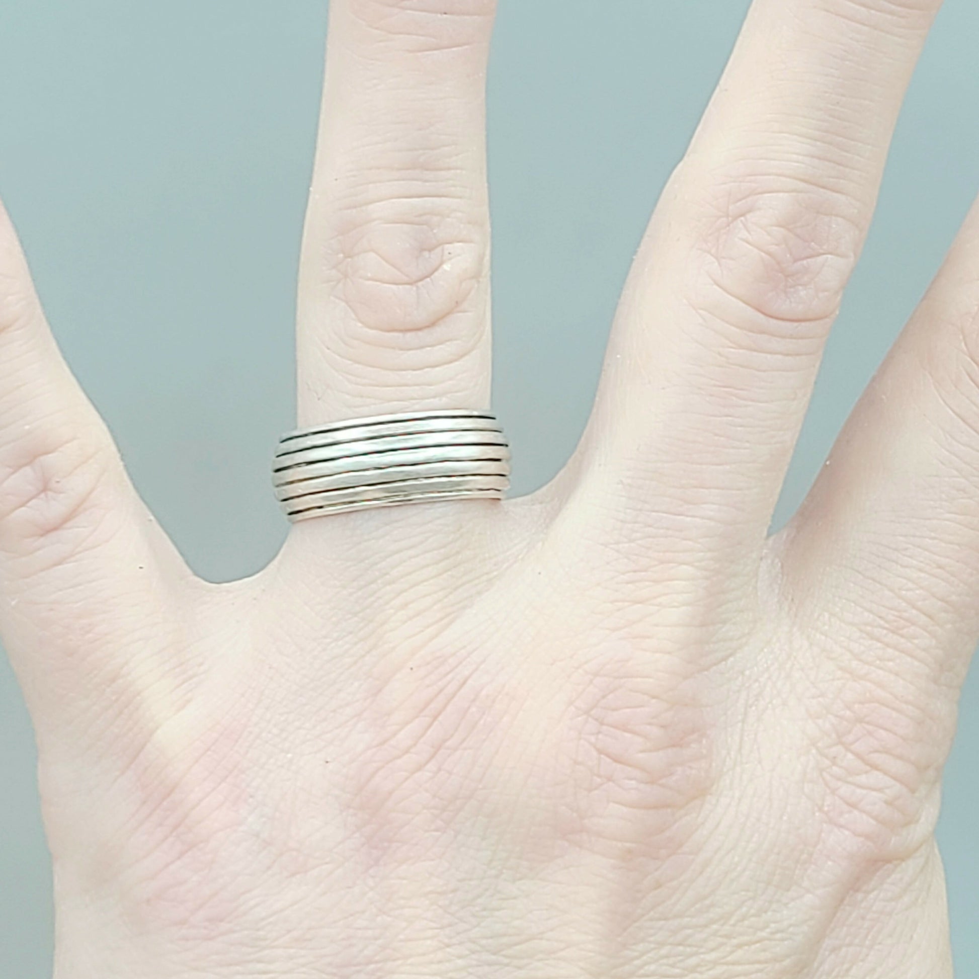 David Yurman Royal Cord Chairman Band Ring Silver | Certified  AYW Luxury #