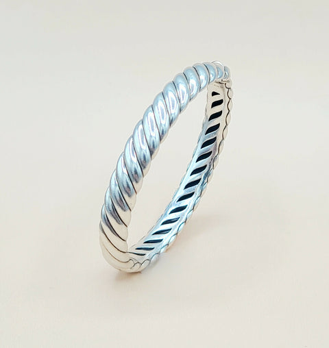  David-Yurman-Sculpted-Cable Bangle-Bracelet , 10mm
