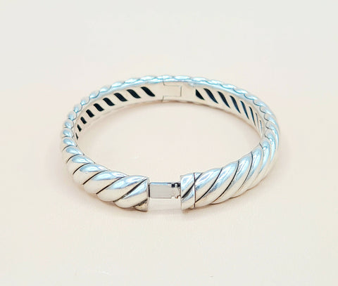  David-Yurman-Sculpted-Cable Bangle-Bracelet , 10mm