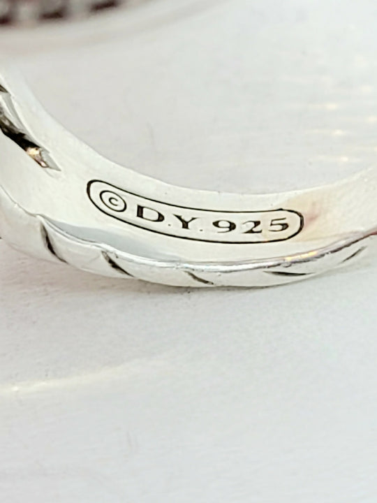 hallmark David Yurman Signature Oval Ring With Lavender Moonstone And Diamonds