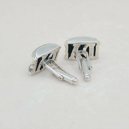David Yurman Silver Thoroughbred Cable Cufflinks | Certified Pre-Owned  AYW Luxury #