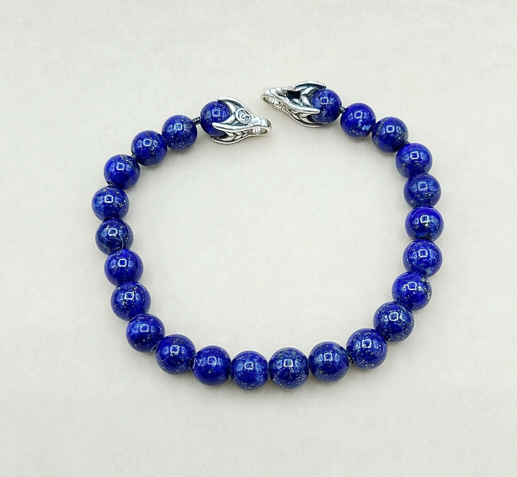 David Yurman Spiritual Beads Bracelet With Lapis Lazuli