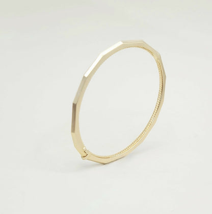 David Yurman Stax Faceted Bracelet 18k Gold