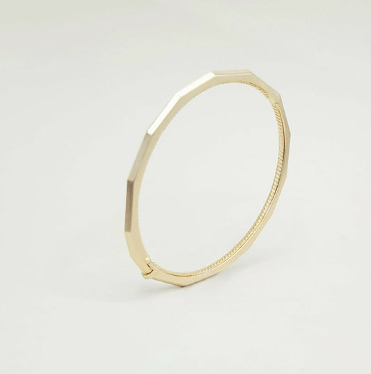 David Yurman Stax Faceted Bracelet 18k Gold