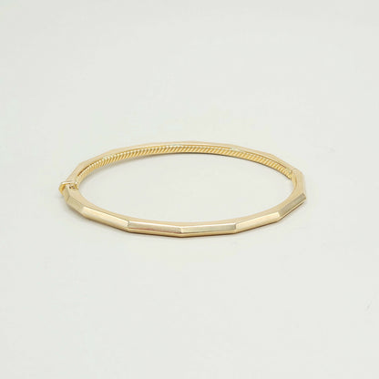 David Yurman Stax Faceted Bracelet 18k Gold