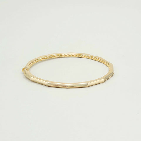 David Yurman Stax Faceted Bracelet 18k Gold