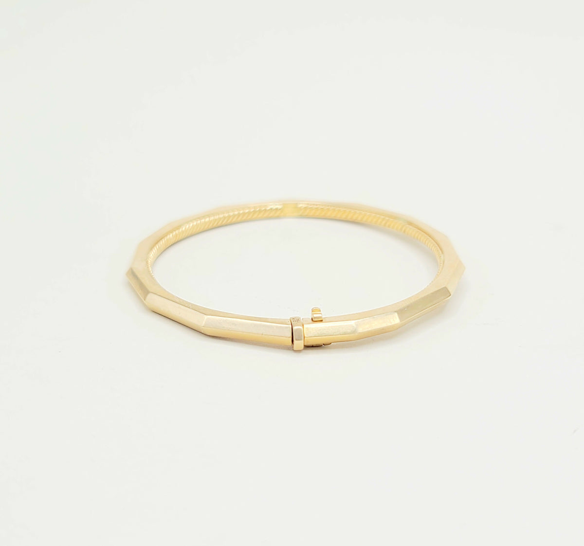 David Yurman Stax Faceted Bracelet 18k Gold